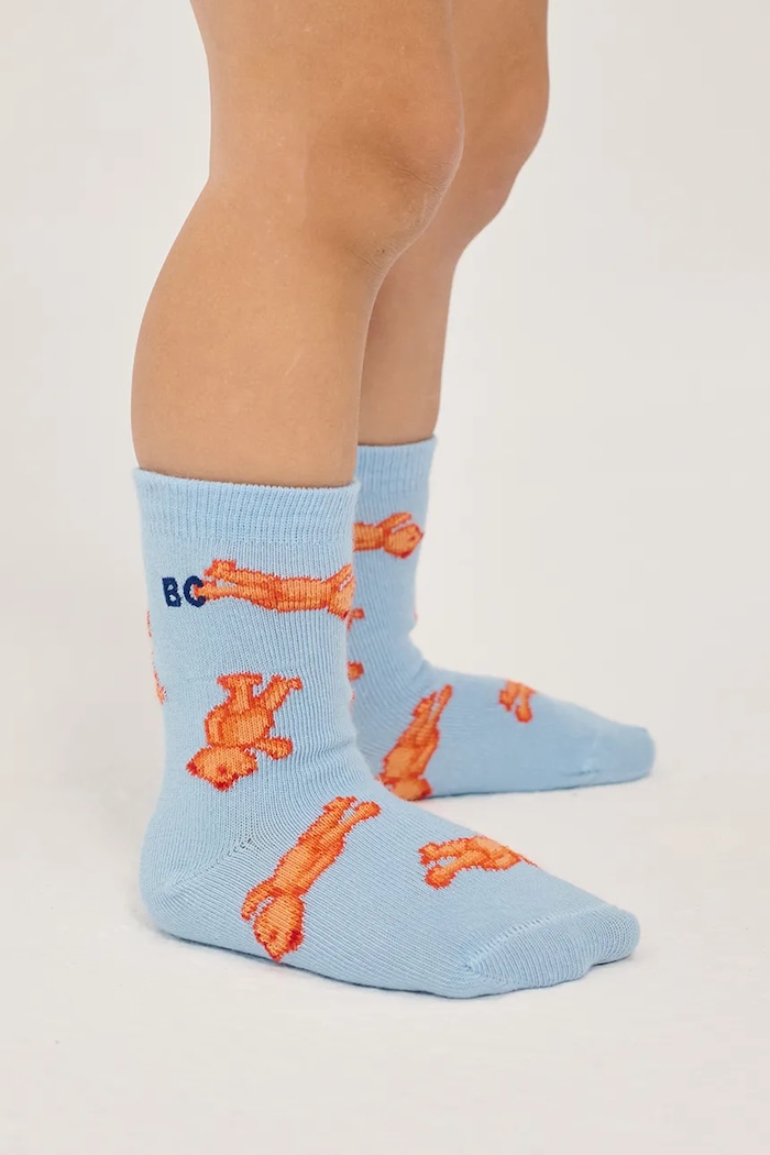 Κοριτσίστικα Bobo Choses κάλτσες βρεφικές Softpaw Monster 226AH015 μπλε