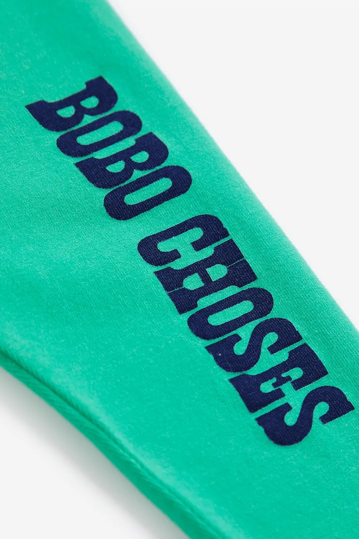 Bobo Choses tajice za djecu od pamuka s elastanom 226AB067 zelena AW26