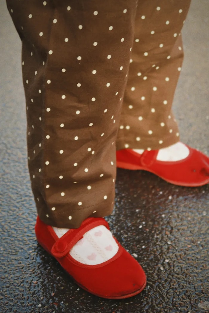 Chłopiec Konges Sløjd Skarpety dziecięce 2 PACK HEART JAQUARD SOCKS KS105841.9BY2 różowy