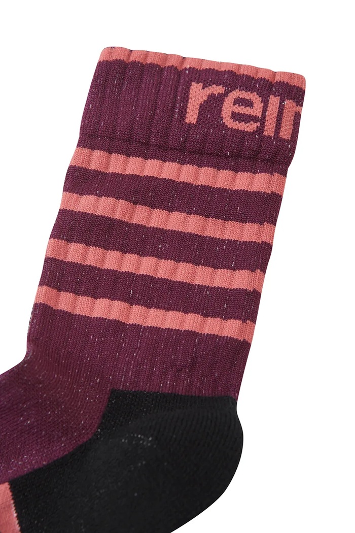 Reima skarpety dziecięce Samoten 5300369A.9BY2 bordowy AW26