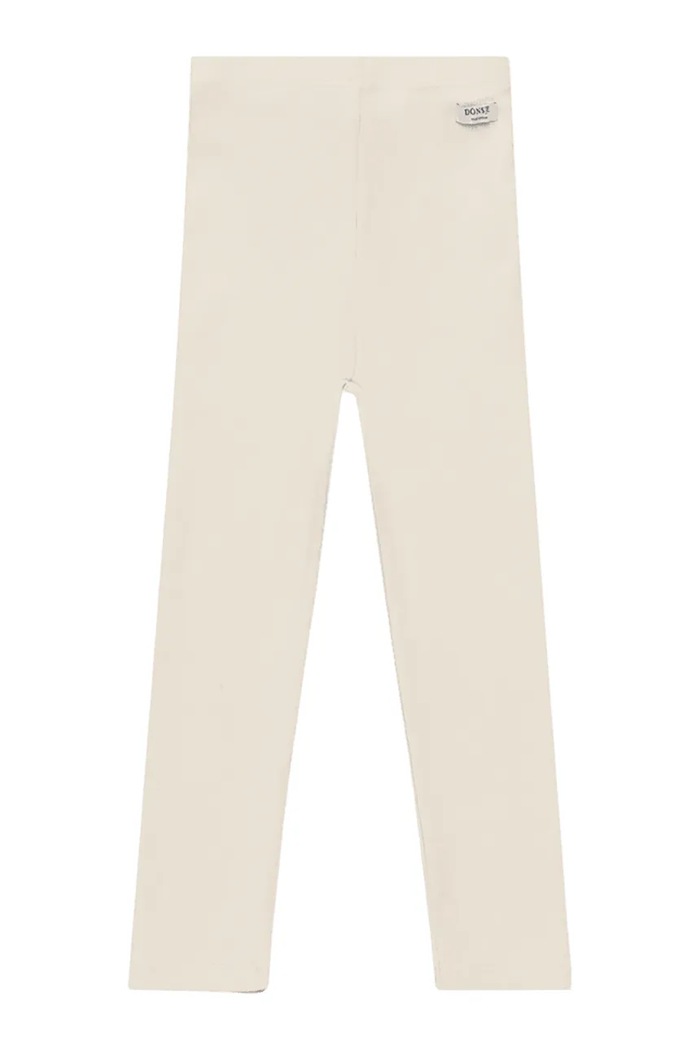 Donsje colanți pentru copii din bumbac cu elastan Ellie Leggings bej 4079700