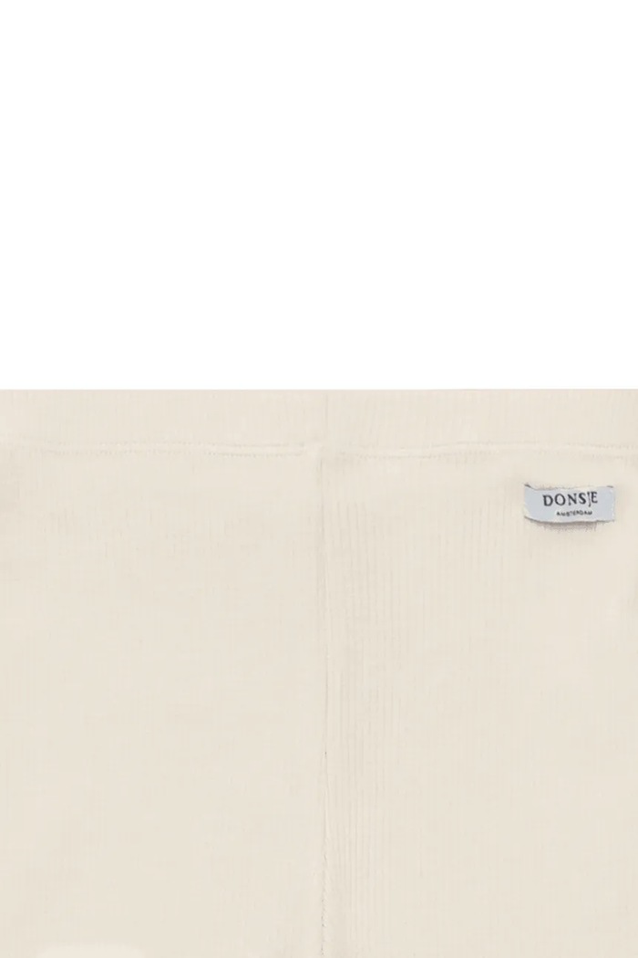 Băieți Donsje colanți pentru copii din bumbac cu elastan Ellie Leggings 4079700 bej