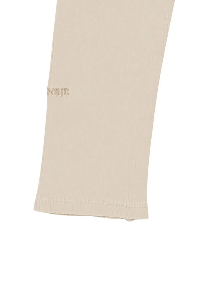 Donsje colanți pentru copii din bumbac cu elastan Ellie Leggings bej 4079700