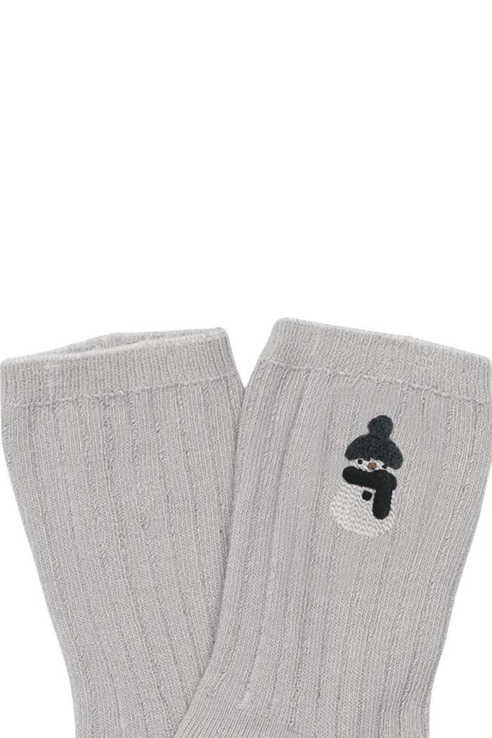 Donsje Skarpety dziecięce Lala Socks Snowman 3018803 szary AW26
