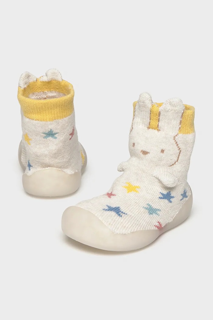 Mayoral Newborn Ponožky detské 9142.1G.Newborn.9BY2 biela AW26