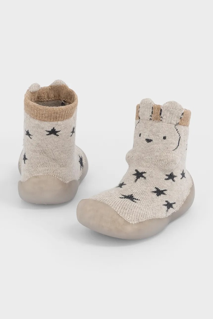 Mayoral Newborn Ponožky dětské 9142.1G.Newborn.9BY2 béžová AW26