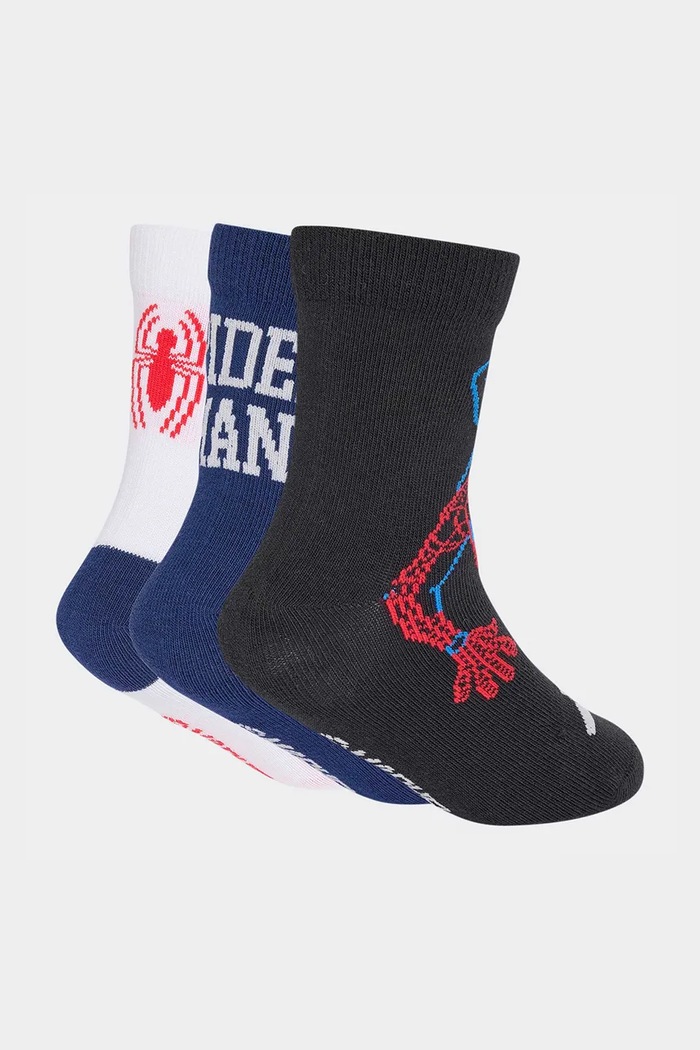 adidas Performance ponožky detské MARVEL SPIDER-MAN 3-pak KR2366 čierna AW26