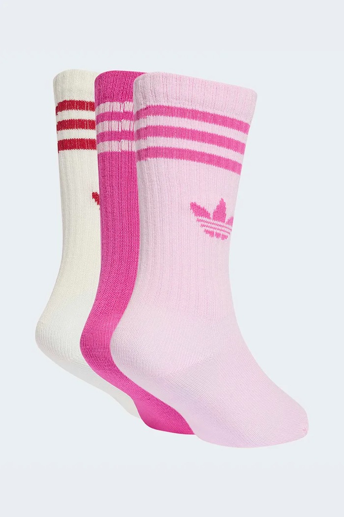 adidas Originals ponožky detské 3-pak KT1996 ružová AW26