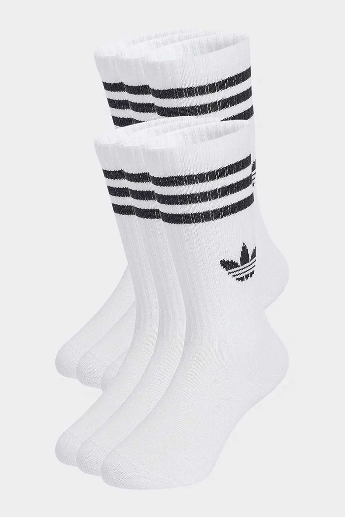adidas Originals шкарпетки дитячі 6 шт. білий KU2002