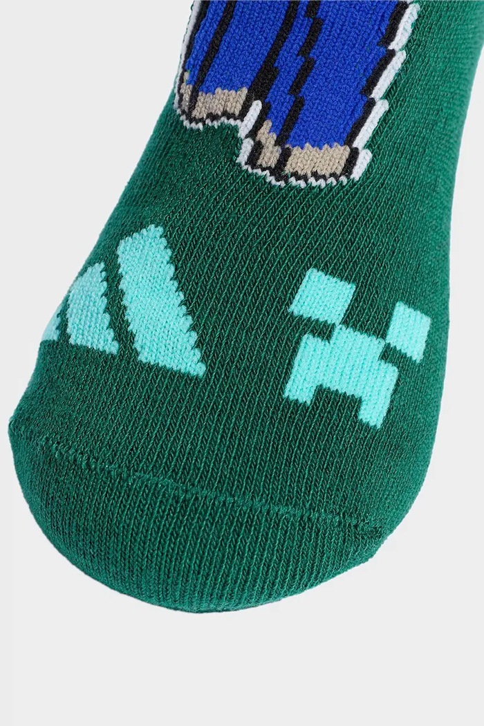 adidas Performance čarape za djecu MINECRAFT 3-pack zelena KR2352