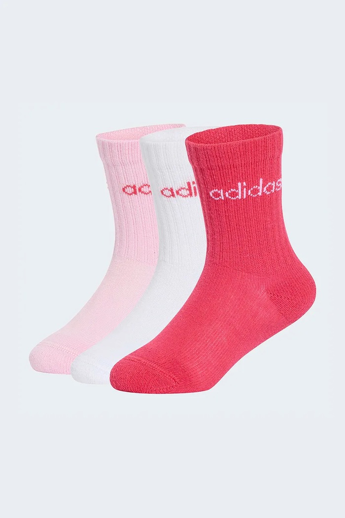 adidas Performance κάλτσες παιδικές 3-pack ροζ KQ9236