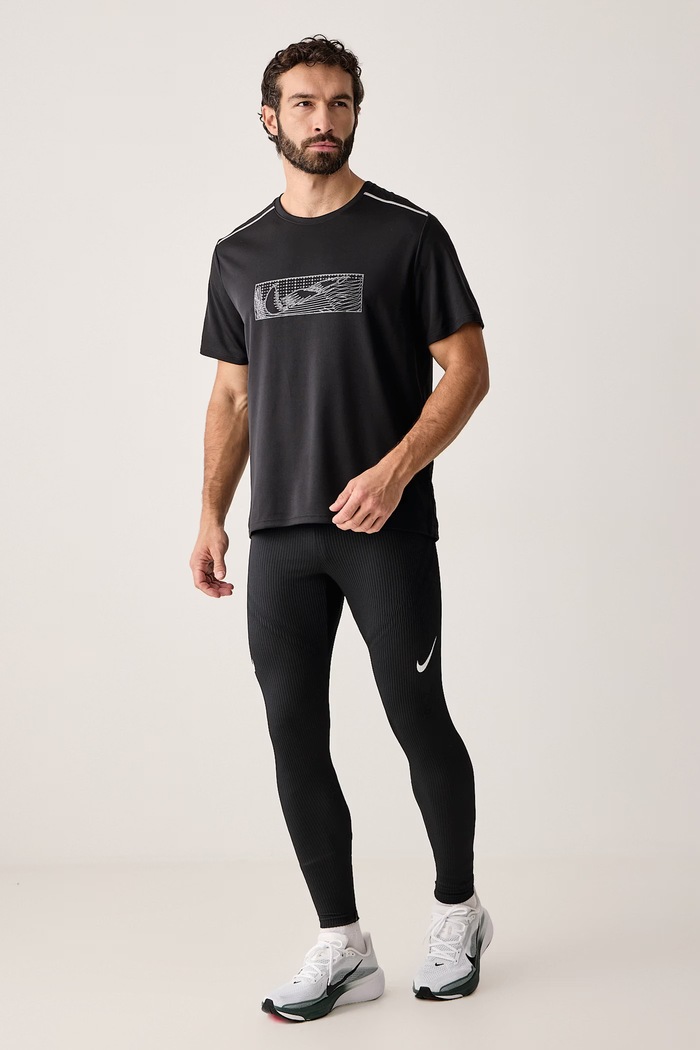 Nike Legginsy sportowe męskie AeroSwift Dri-FIT ADV FN3367.010 czarny AW26