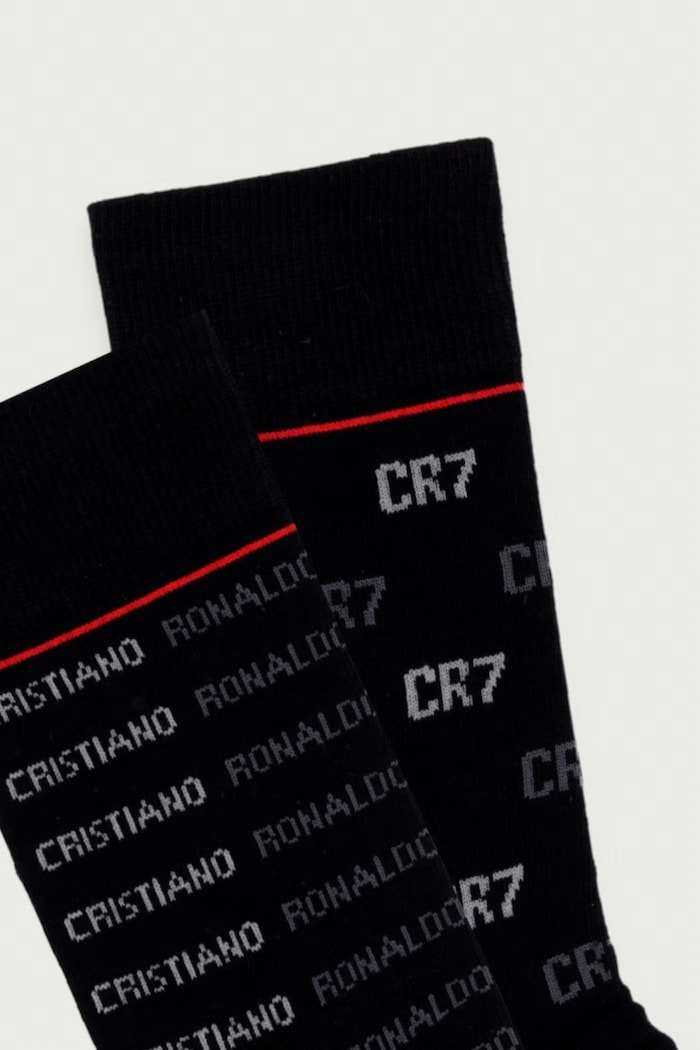 CR7 Cristiano Ronaldo Skarpety męskie 7-pack 8190.80.9004 czarny AW26