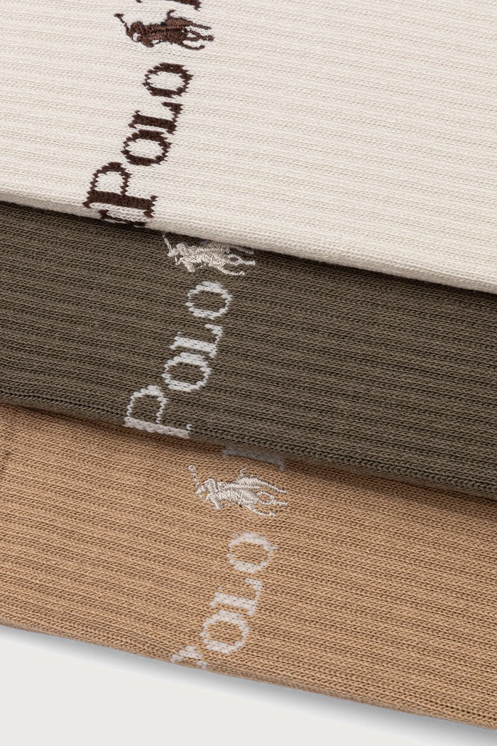 Polo Ralph Lauren ponožky 3-pack 449P22343 zelená AW26