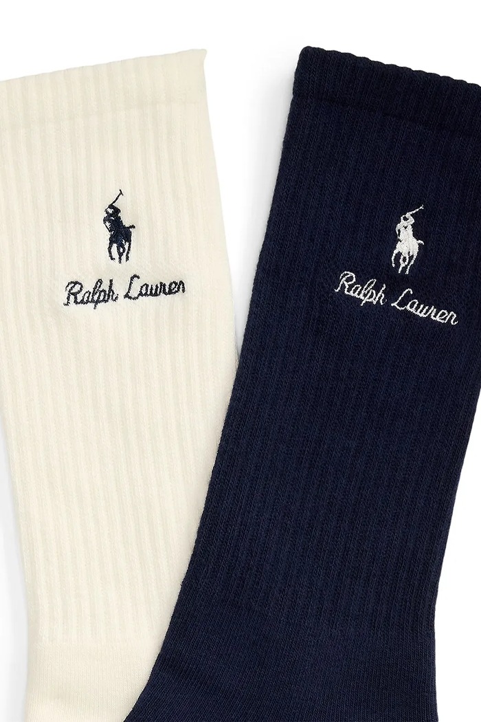 Polo Ralph Lauren Skarpety z bawełną męskie 3-pack 449P22342 czarny AW26
