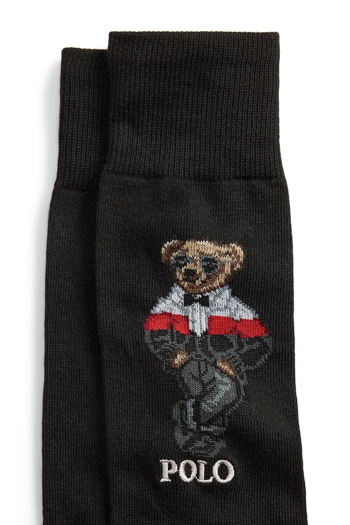 Polo Ralph Lauren Skarpety męskie z bawełną 2-pack 449P22333 czarny AW26