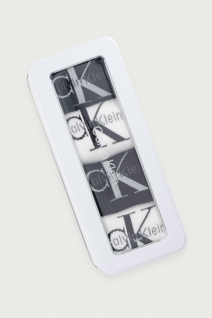Calvin Klein Skarpety męskie 4-pack 701241258 czarny AW26