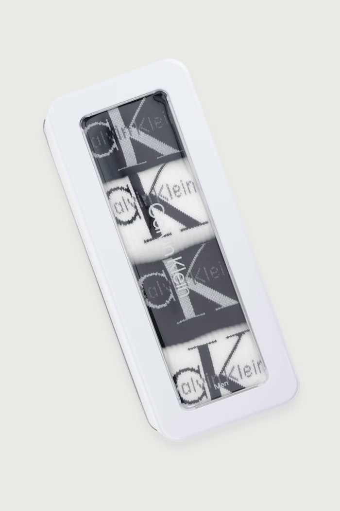 Calvin Klein Skarpety męskie 4-pack 701241258 czarny AW26