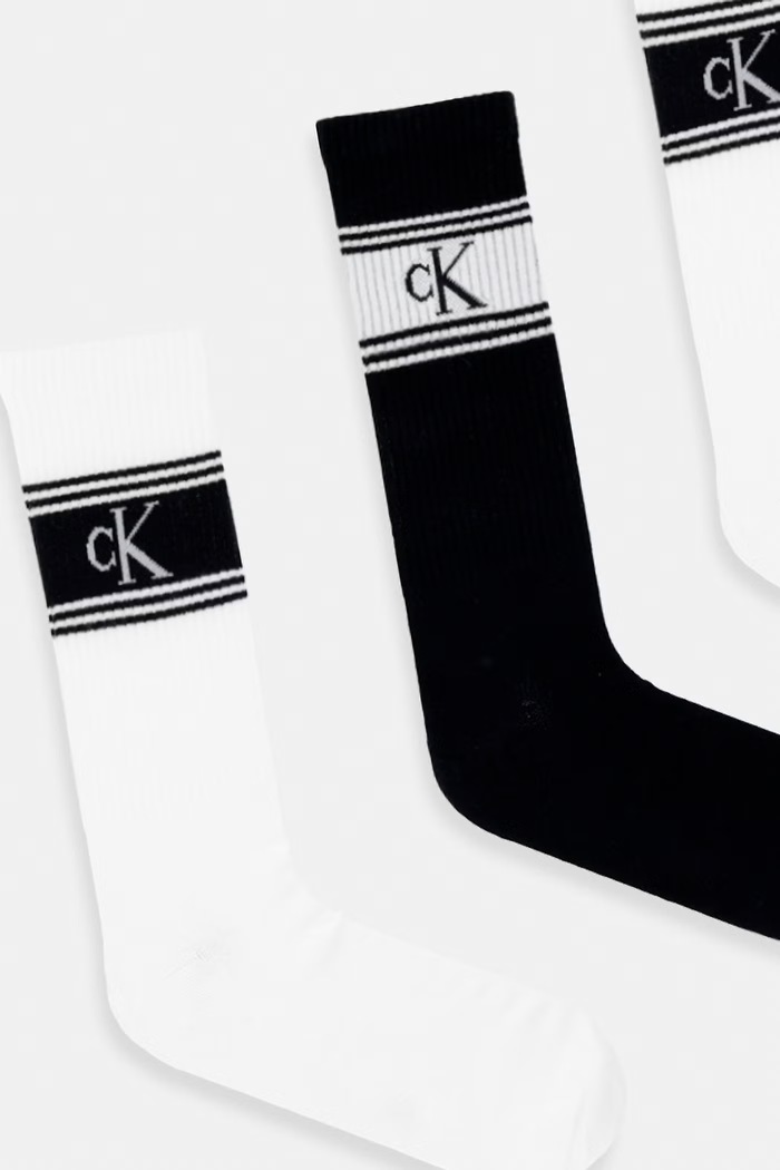 Calvin Klein Skarpety damskie 4-pack 701241210 czarny AW26