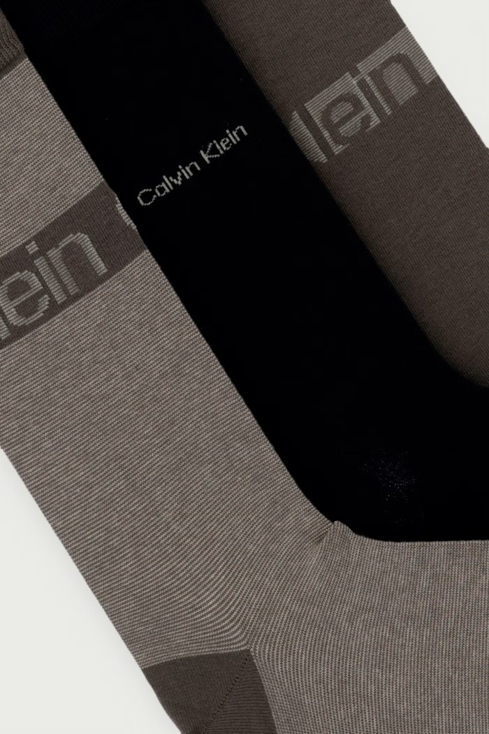 Calvin Klein Skarpety męskie 3-pack 701241208 zielony AW26