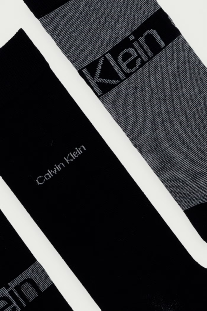 Calvin Klein Skarpety męskie 3-pack 701241208 czarny AW26
