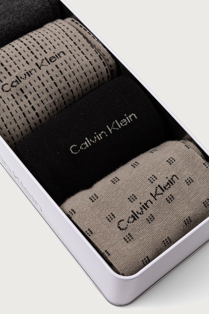 Odzież Calvin Klein Skarpety męskie 4-pack 701241207 czarny