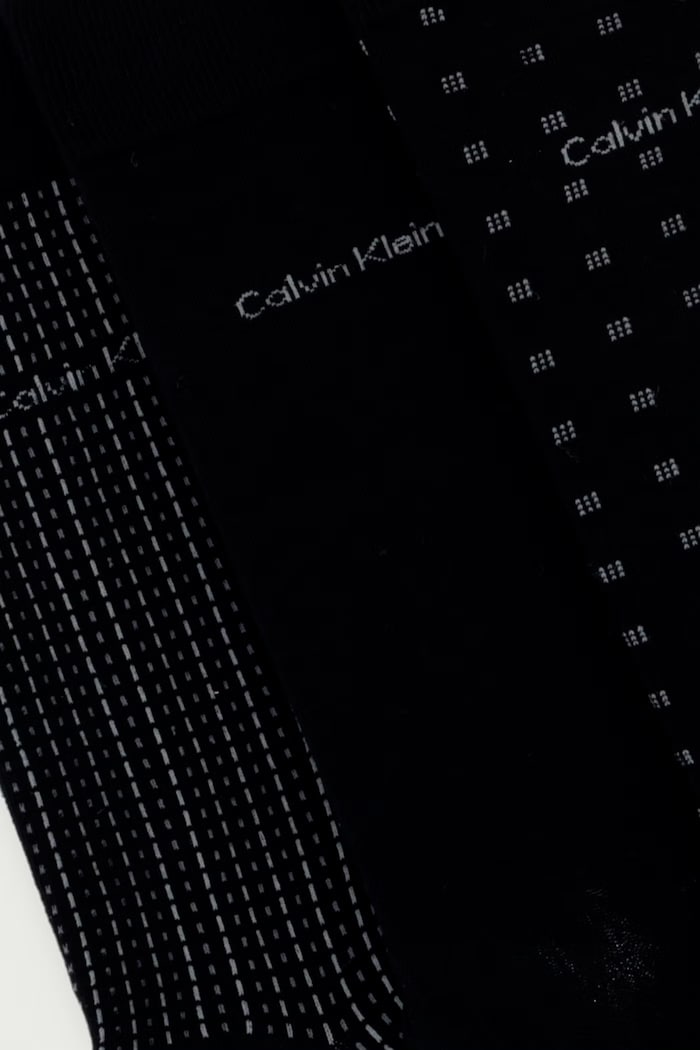 Calvin Klein Skarpety męskie 4-pack 701241207 czarny AW26