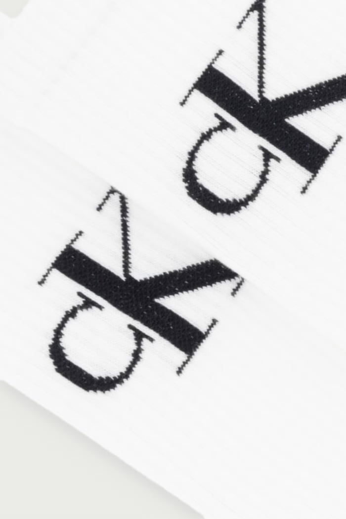 Calvin Klein skarpety męskie z bawełną 6-pack 701244099 biały AW26