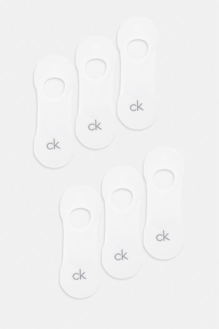 Calvin Klein skarpety męskie 6-pack biały 701238491