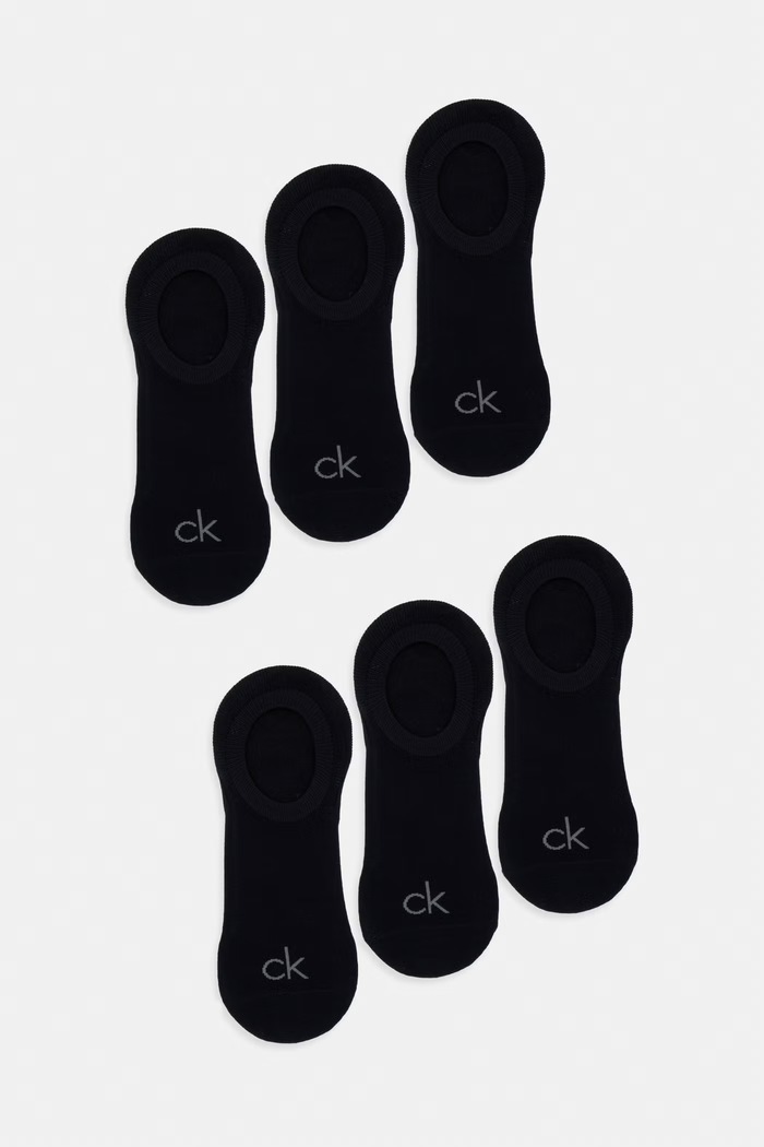 Calvin Klein skarpety męskie 6-pack czarny 701238491