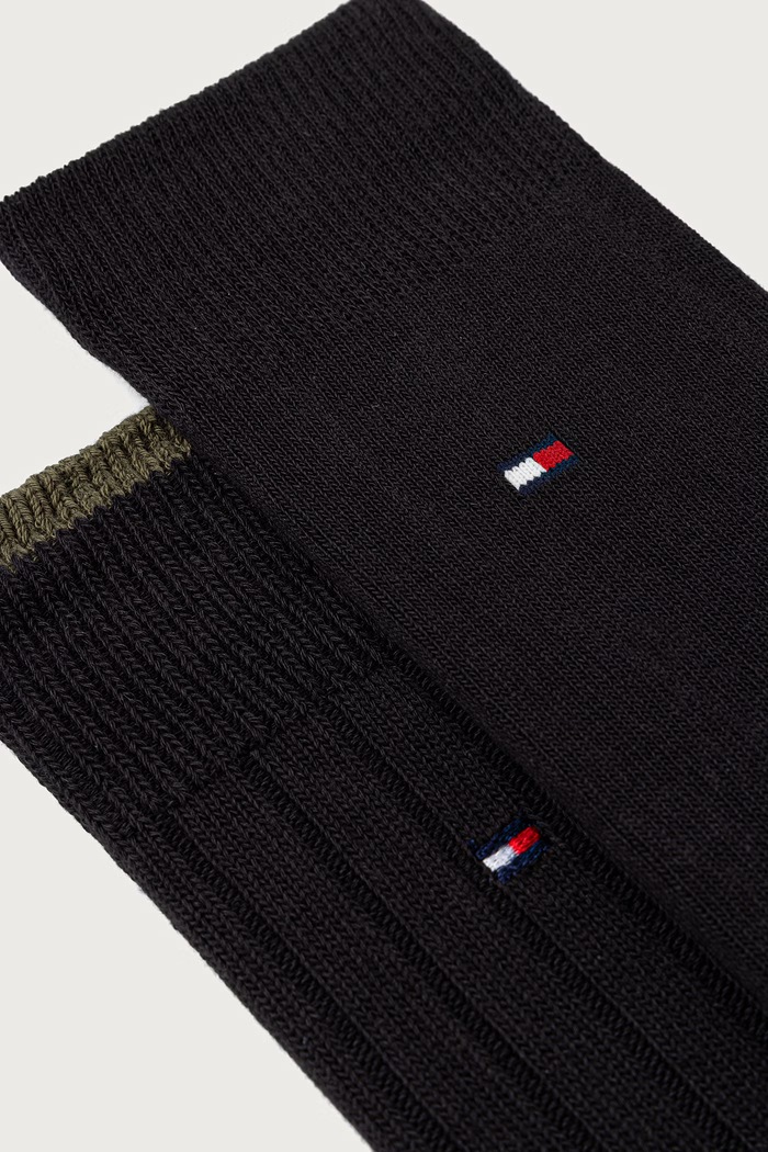Tommy Hilfiger skarpety męskie 2-pack 701241829 czarny AW26