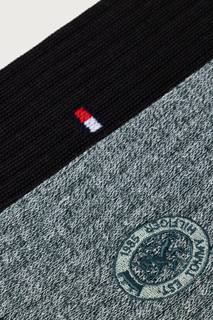 Tommy Hilfiger skarpety męskie 2-pack 701241826 zielony AW26