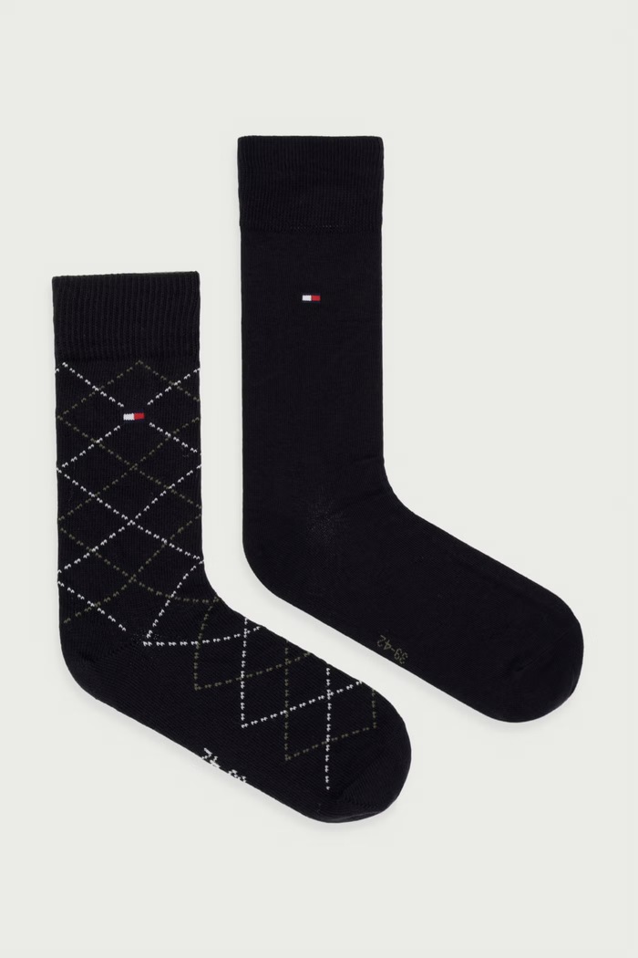 Tommy Hilfiger skarpety męskie 2-pack czarny 701241821