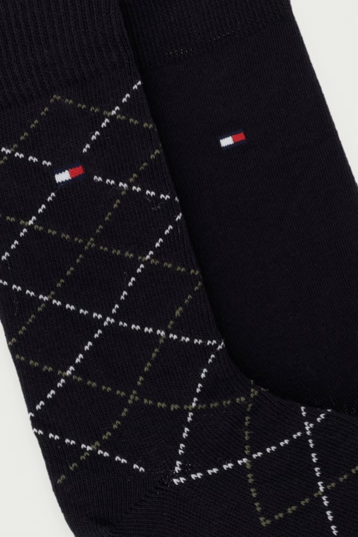 Tommy Hilfiger skarpety męskie 2-pack 701241821 czarny AW26
