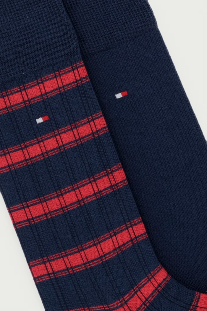 Tommy Hilfiger skarpety męskie 2-pack 701241820 granatowy AW26