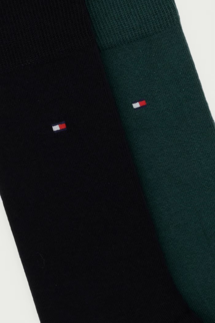 Tommy Hilfiger skarpety męskie 2-pack 371111152 zielony AW26