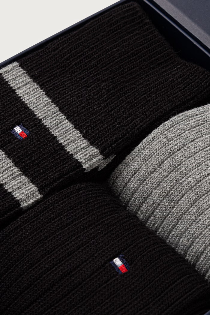 Odzież Tommy Hilfiger Skarpety męskie 3-pack 701241160 czarny