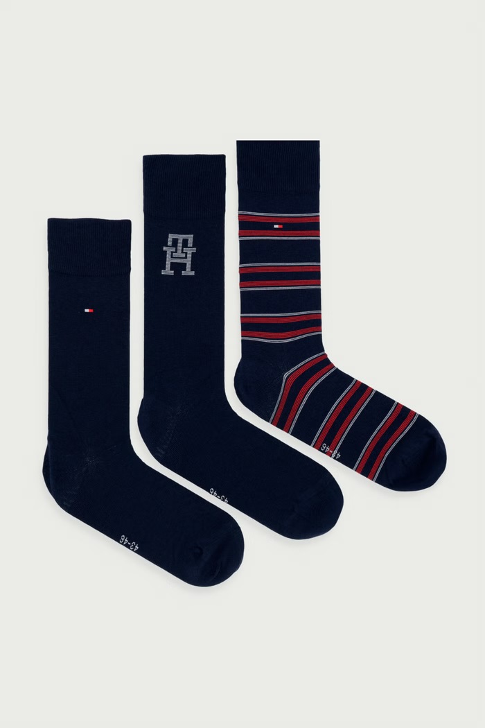 Tommy Hilfiger Skarpety damskie 3-pack granatowy 701241159