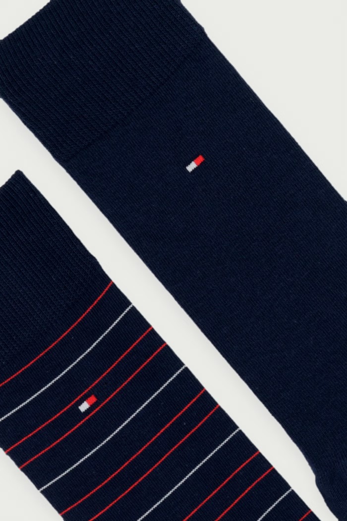 Tommy Hilfiger Skarpety męskie 4-pack 701241158 granatowy AW26