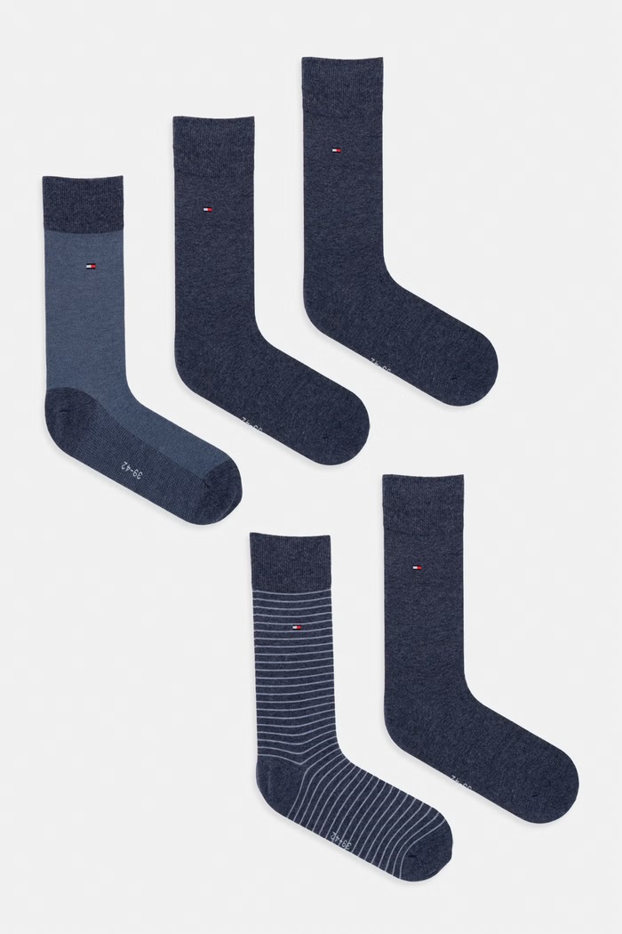 Tommy Hilfiger Skarpety damskie 5-pack granatowy 701241156