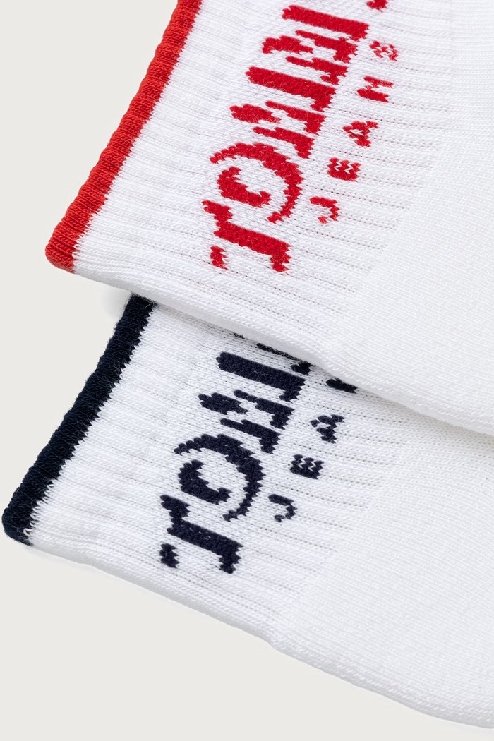 Tommy Hilfiger Skarpety męskie z bawełną 2-pack 701242195 biały AW26