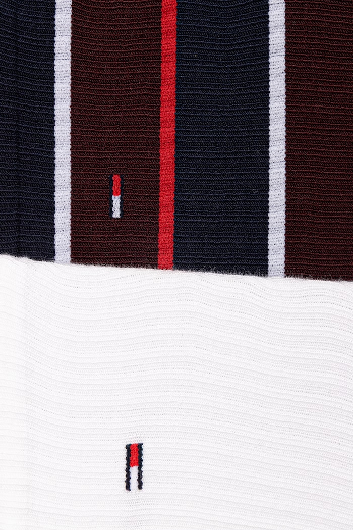 Tommy Hilfiger Skarpety męskie z bawełną 4-pack 701244107 granatowy AW26