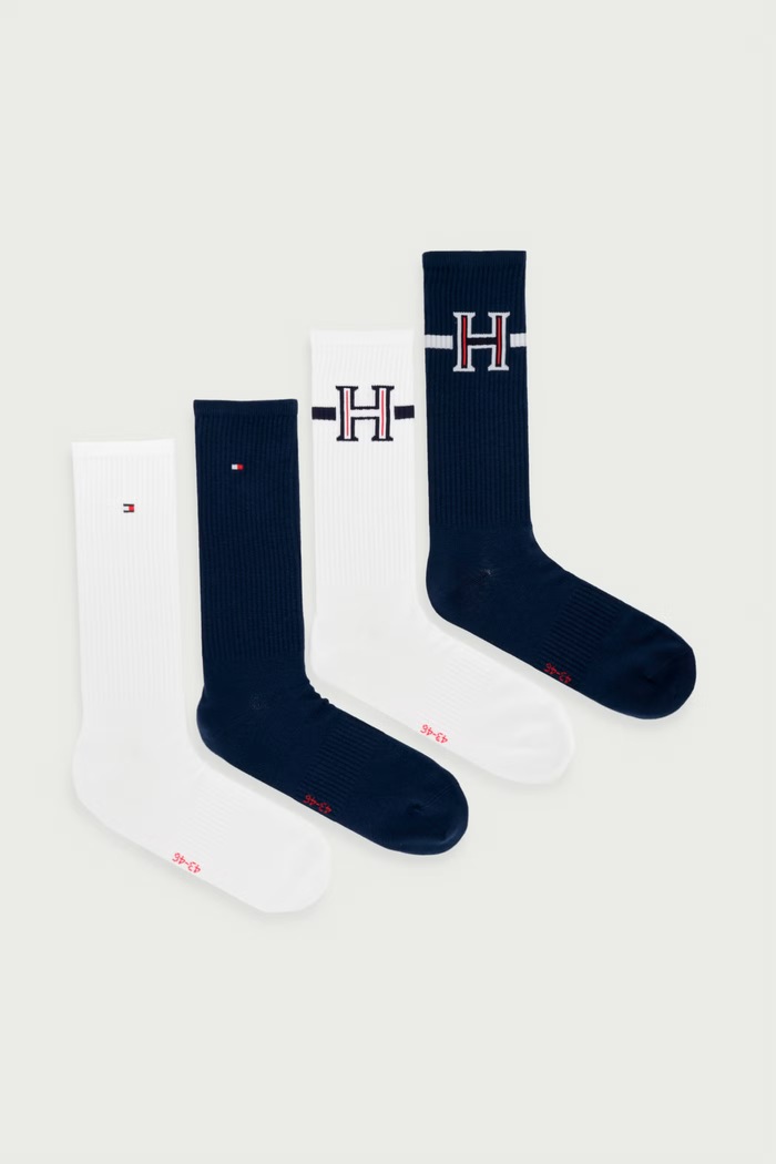 Tommy Hilfiger Skarpety męskie z bawełną 4-pack granatowy 701244105