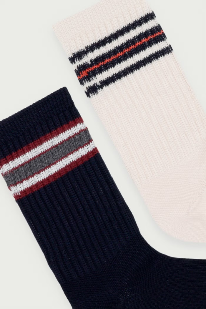Fila Skarpety męskie z bawełną 2-pack F5526 beżowy AW26