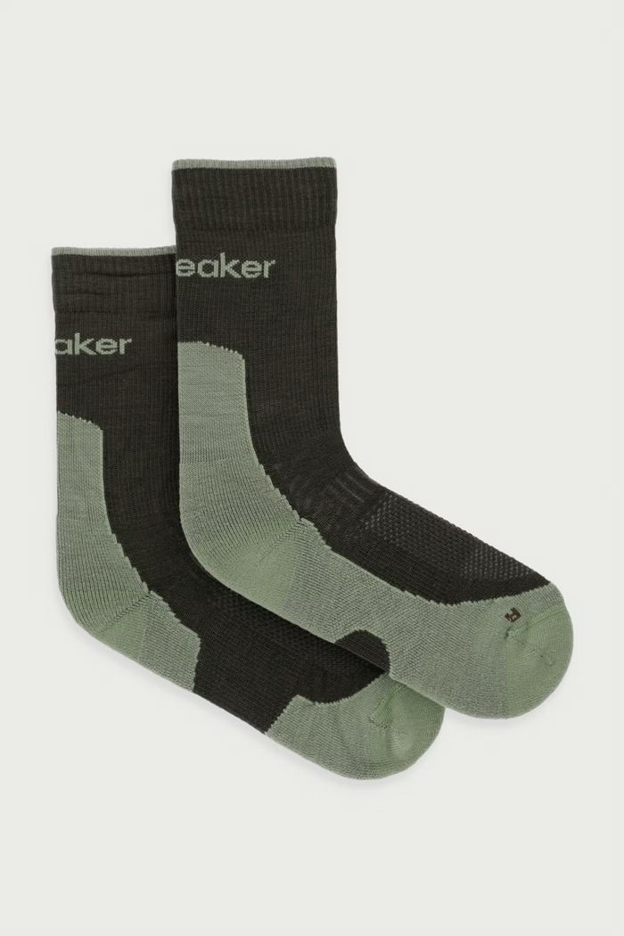 Icebreaker Skarpety Merino Hike+ Light zielony IB0A578O0MW1