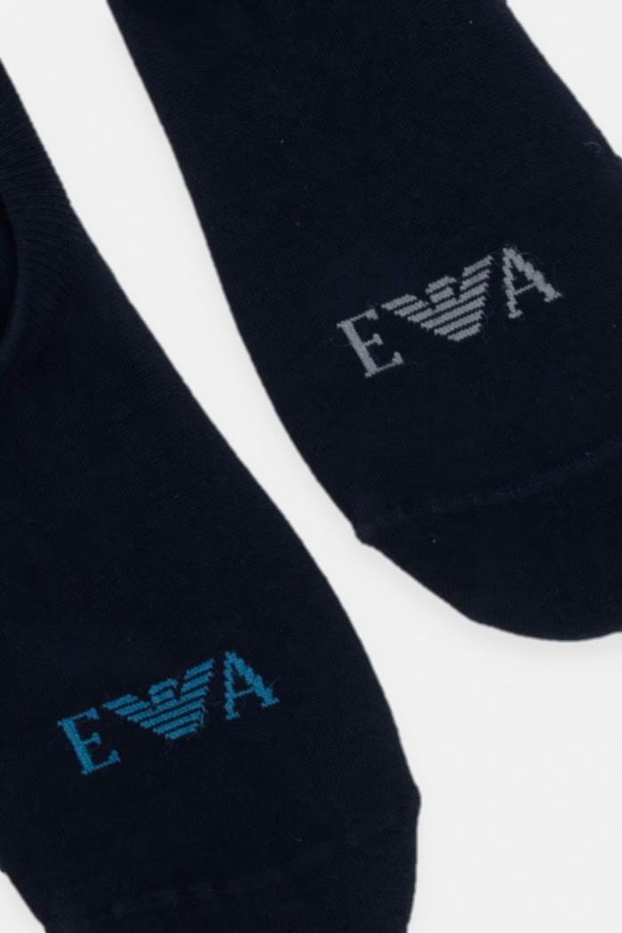 Emporio Armani Underwear skarpety stopki męskie 3-pack EM000548.AF26377 granatowy AW26