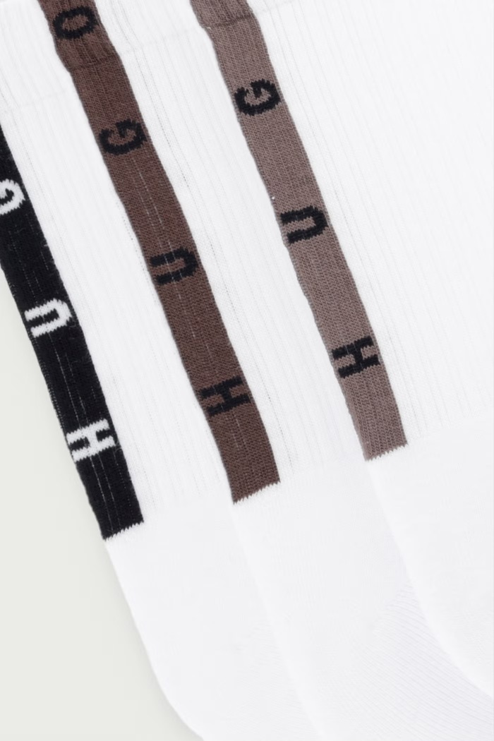 HUGO носки для мужчин 3P QS BACK TAPE CC 3 шт. 50564876 белый AW26