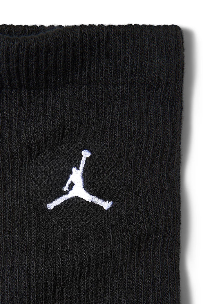 Jordan Skarpety sportowe z bawełną 3-pack IR6319.010 czarny AW26