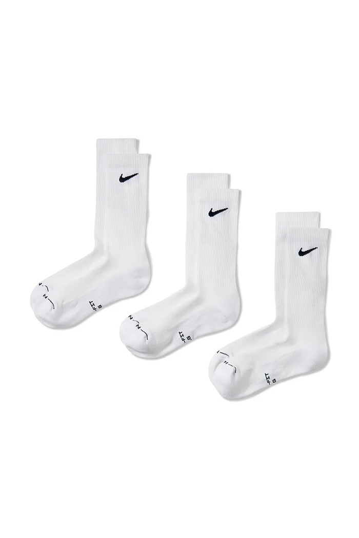 Nike Sportswear Skarpety z bawełną Everyday Elevated 3-pack biały HQ4335.901
