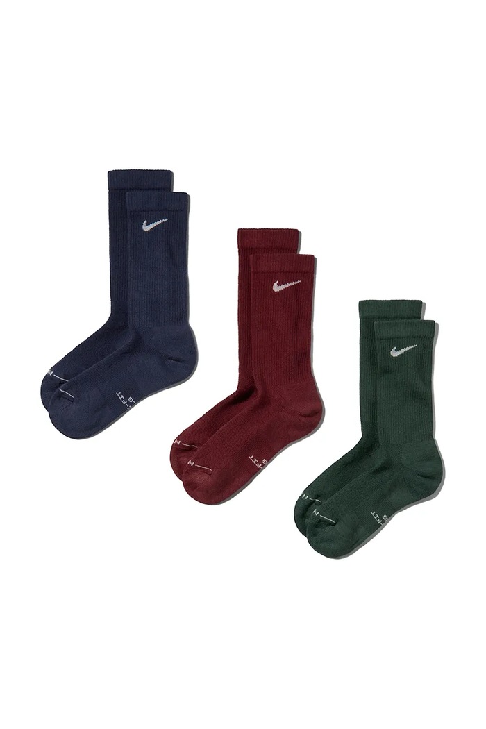 Nike Sportswear Skarpety z bawełną Everyday Elevated 3-pack granatowy HQ4335.907